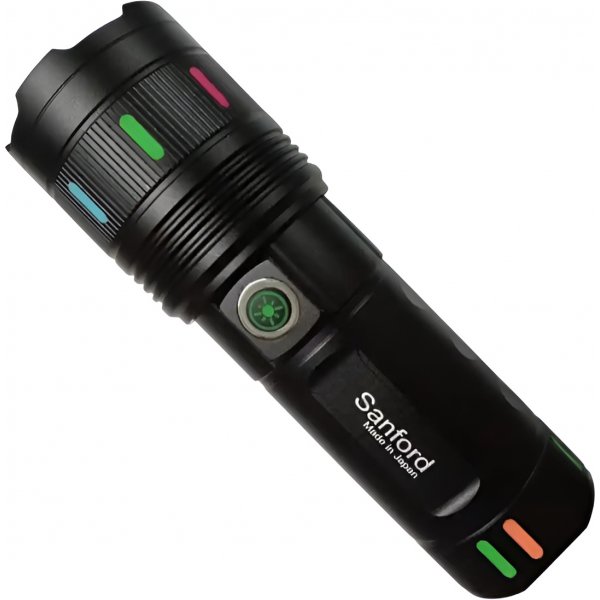 Sanford Super Bright Flashlight – White Laser LED Made in Japan